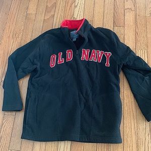Boys Black & Red Old Navy Large (10-12) Jacket